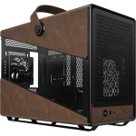 Montech Case mATX - Heritage PRO (B) - USB-C, Leather, 4 x 120 mm Fans - (MONTECH-HERITAGE-PRO-B)