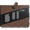 Montech Case mATX - Heritage PRO (B) - USB-C, Leather, 4 x 120 mm Fans - (MONTECH-HERITAGE-PRO-B)