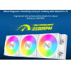 Montech Hyper Flow ARGB 360, CPU Liquid Cooler, White - (MONTECH-HYPER-FLOW-ARGB-360-WH)