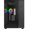 Montech KING 65 Pro, Dual Chamber Mid-tower Case, 3 ARGB Fans, Black - (MONTECH-KING-65-PRO-B)