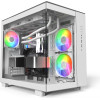 Montech KING 65 Pro, Dual Chamber Mid-tower Case, 3 ARGB Fans, White - (MONTECH-KING-65-PRO-W)