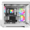 Montech KING 65 Pro, Dual Chamber Mid-tower Case, 3 ARGB Fans, White - (MONTECH-KING-65-PRO-W)