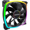 Montech RX140 PWM, REVERSE Fan, 140mm, ARGB, Black - (MONTECH-RX140-PWM-BK)