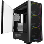 Montech SKY TWO GX, Mid-tower Case, TG, 3x140mm ARGB Fans, Black - (MONTECH-SKY-TWO-GX-BK)