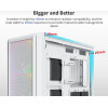 Montech SKY TWO GX, Mid-tower Case, TG, 3x140mm ARGB Fans, White - (MONTECH-SKY-TWO-GX-WH)