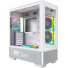Montech SKY TWO, Mid-tower Case, TG, 4x120mm ARGB Fans, White - (MONTECH-SKY-TWO-WH)