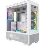 Montech SKY TWO, Mid-tower Case, TG, 4x120mm ARGB Fans, White - (MONTECH-SKY-TWO-WH)