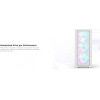 Montech X3 MESH, Mid-tower Case, TG, 6 fixed RGB Fans, White - (MONTECH-X3-MESH-WH)