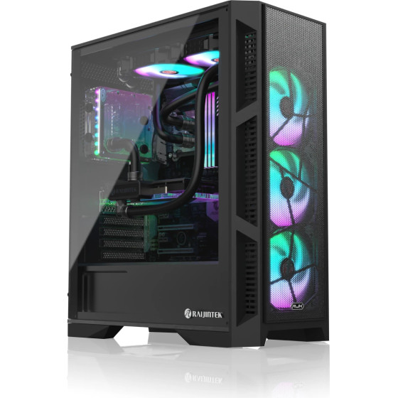 Raijintek Case ATX - ARCADIA III - MS4 - Addressable RGB - (0R20B00247)
