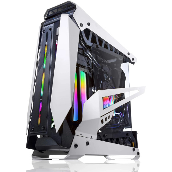 Raijintek Case EATX - NYX PRO WHITE - Open Frame, Full Aluminum - (0R20B00183)