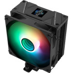 Thermalright CPU Cooler Assassin Spirit 120 Vision A-RGB Black - LCD Display, Infinity Mirror - (ASSASSIN-SPIRIT-120-VISION-BK)
