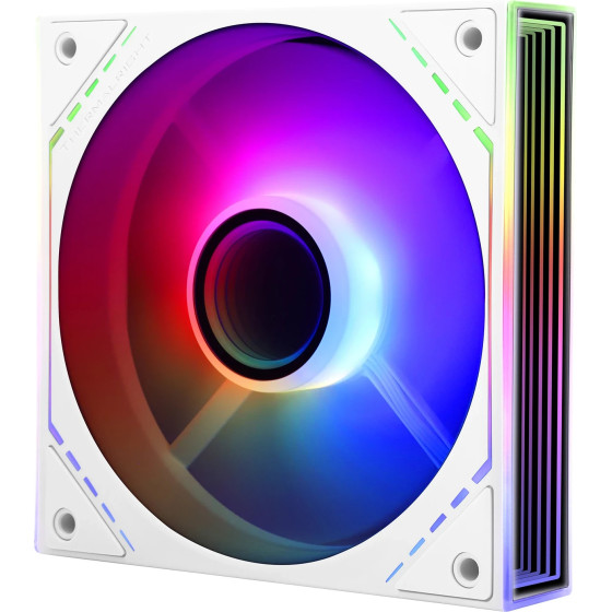 Thermalright Fan 120mm - Infinity Mirror aRGB Lighting, White - (TL-M12W-S)