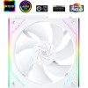 Thermalright Fan Pack 3-in-1 3x120mm - TL-M12QRW x 3 - White, Reverse, Infinity Mirror, Daisy-Chain, A-RGB - (TL-M12QRW-3)