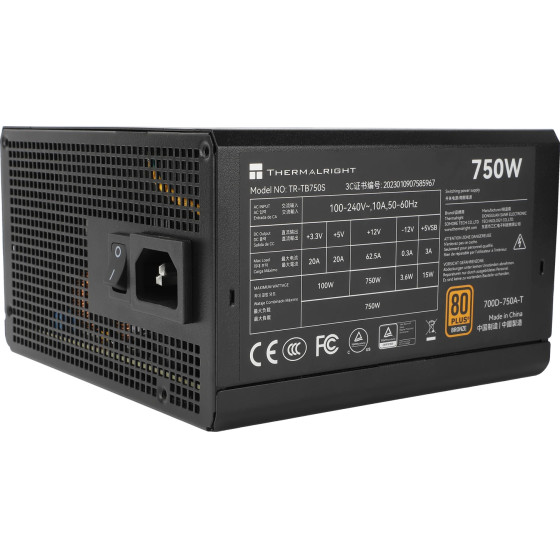Thermalright PSU ATX 3.0 750W Bronze - (TR-TB750S)