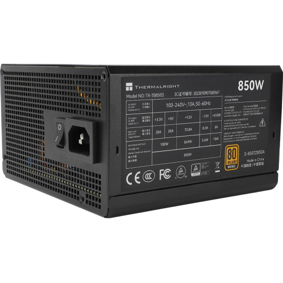 Thermalright PSU ATX 3.0 850W Bronze - (TR-TB850S)