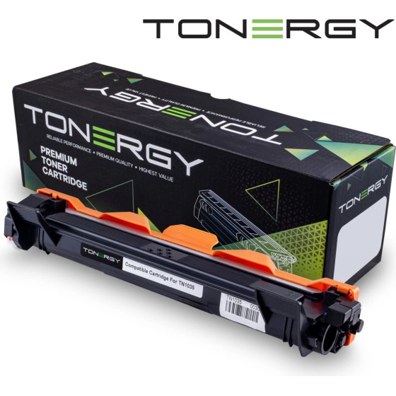 Tonergy Compatible Toner Cartridge BROTHER TN-1035 Black, 1.5k - (TONERGY-TN1035)