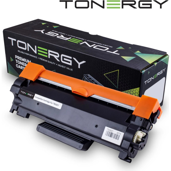 Tonergy Compatible Toner Cartridge BROTHER TN-2421 Black, 3k - (TONERGY-TN2421)