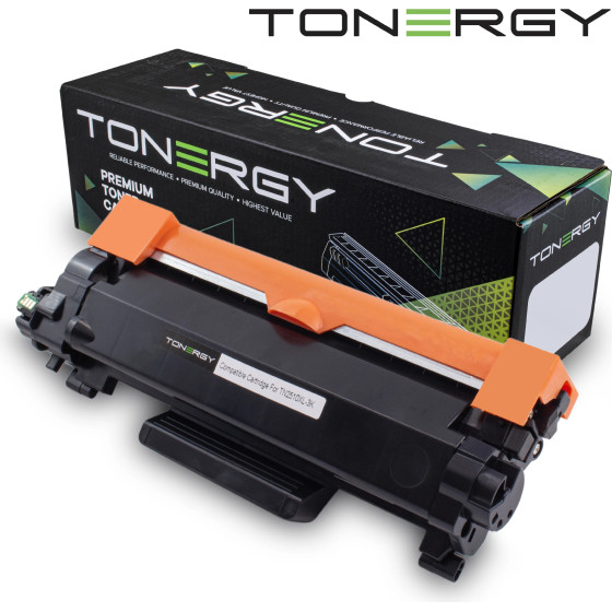 Tonergy Compatible Toner Cartridge BROTHER TN-2510XL Black, 3k - (TONERGY-TN2510XL)
