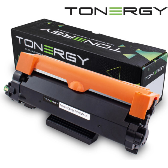 Tonergy Compatible Toner Cartridge BROTHER TN-2590XL Black, 3k - (TONERGY-TN2590XL)