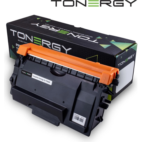 Tonergy Compatible Toner Cartridge BROTHER TN-3480 Black, 8k - (TONERGY-TN3480)