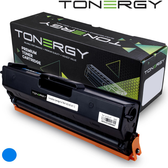 Tonergy Compatible Toner Cartridge BROTHER TN-411 TN-421 TN-431 TN-471 Cyan, 1.8K - (TONERGY-TN411/421/431/471-C)