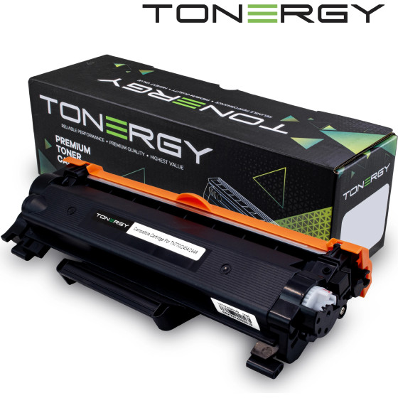 Tonergy Compatible Toner Cartridge BROTHER TN-770 TN-2454 TN-2449 Black, 4.5k - (TONERGY-TN770/2454/2449/2424)