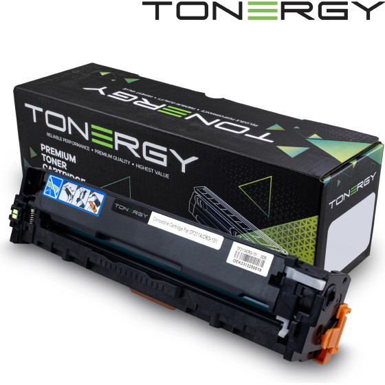 Tonergy Compatible Toner Cartridge HP 131A CF211A CANON CRG-131/331/731 Cyan, 1.8K - (TONERGY-CF211A/CRG-131)