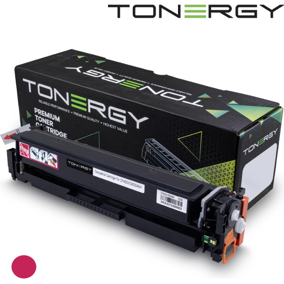 Tonergy Compatible Toner Cartridge HP 201X CF403X CANON CRG-045H Magenta, 2.3K - (TONERGY-CF403X)