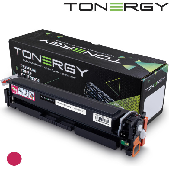 Tonergy Compatible Toner Cartridge HP 203X CF541X Cyan, High Capacity 2.5k - (TONERGY-CF541X/203X)
