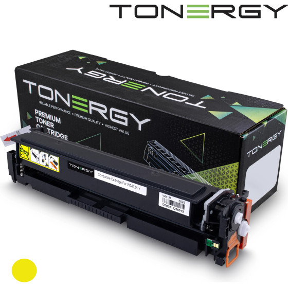 Tonergy Compatible Toner Cartridge HP 216A 215A W2412A W2312A Yellow, Standard Capacity 850 pages - (TONERGY-W2412A/W2312A)