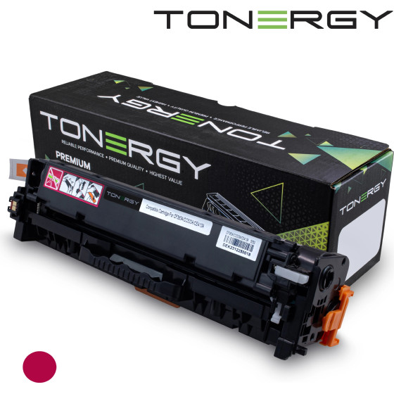 Tonergy Compatible Toner Cartridge HP 312A 304A 305A CF383A/CC533A/CE413A Magenta, Standard Capacity 2.7k - (TONERGY-CF383A)