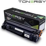 Tonergy Compatible Toner Cartridge HP 35A 36A 78A 85A CE285A/CB435A/CB436A/CF278A CANON CRG-725 Black, 2k - (TONERGY-CE285A/CB435A/CB436A/CF2)