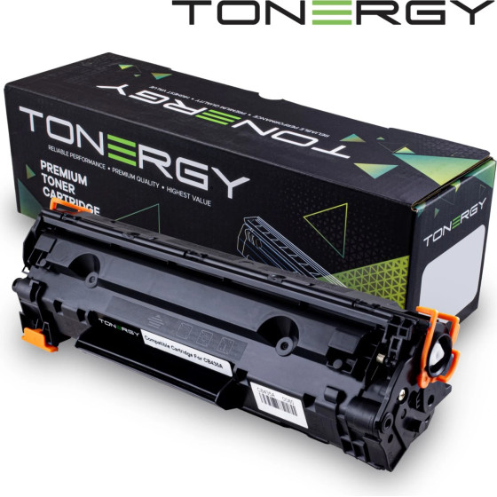 Tonergy Compatible Toner Cartridge HP 35A CB435A CANON CRG-712 Black, 1.5k - (TONERGY-CB435A/CRG-712)