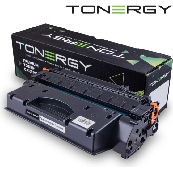Tonergy Compatible Toner Cartridge HP 53X Q7553X CANON CRG-715H Black, 7k - (TONERGY-Q7553X/CRG-715H)