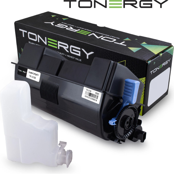 Tonergy Compatible Toner Cartridge KYOCERA TK-3100 TK-3101 TK-3102 TK-3104 Black, 12.5k - (TONERGY-TK-3100/3101/3102/3104)