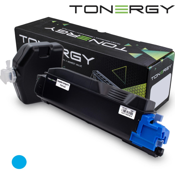 Tonergy Compatible Toner Cartridge KYOCERA TK-5140 Cyan, 5k - (TONERGY-TK-5140C)