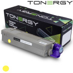 Tonergy Compatible Toner Cartridge OKI 44315301 Yellow, 6k - (TONERGY-OKI-C610-Y)