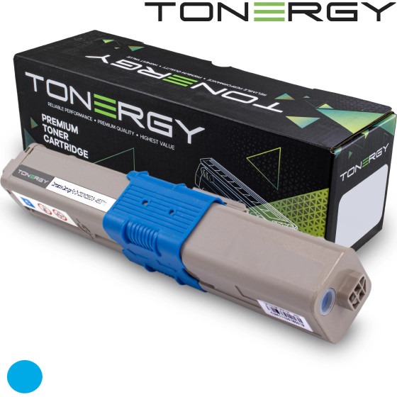 Tonergy Compatible Toner Cartridge OKI 46508711 Cyan, 3k - (TONERGY-OKI-46508711)