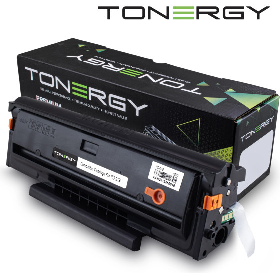 Tonergy Compatible Toner Cartridge PANTUM PD-213 PD-216 PD-218 PD-219 Black, 1.6k - (TONERGY-PD-219)