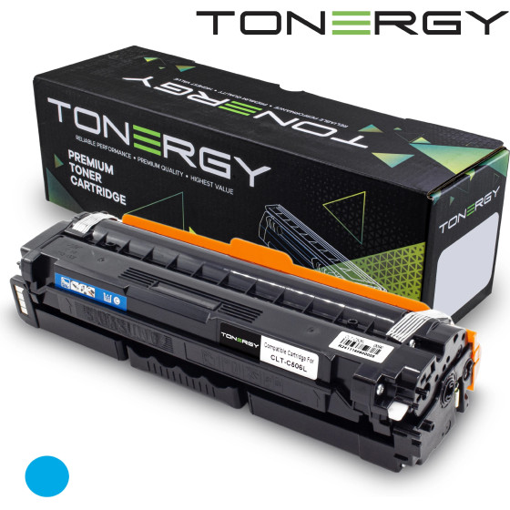 Tonergy Compatible Toner Cartridge SAMSUNG CLT-C506L Cyan, 3.5k - (TONERGY-CLT-C506L)
