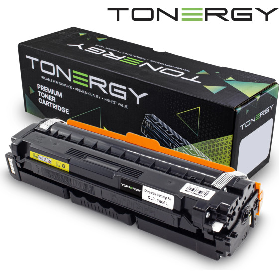 Tonergy Compatible Toner Cartridge SAMSUNG CLT-Y506L Yellow, 3.5k - (TONERGY-CLT-Y506L)