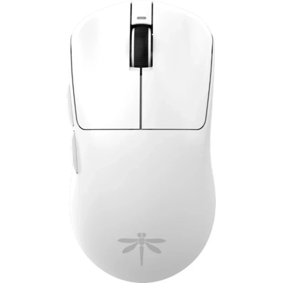 VGN Wireless Gaming Mouse F1 PRO MAX DRAGONFLY - 1K (4K compatible), Kailh Black Gold Mamba Switches, White - (F1-PRO-MAX-DRAGONFLY)