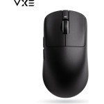 VXE Wireless Gaming Mouse Dragonfly R1 SE+ - Huano Blue Glow V2, Black - (VXE-R1-SE-PLUS)