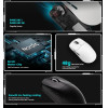 VXE Wireless Gaming Mouse Dragonfly R1 SE+ - Huano Blue Glow V2, Black - (VXE-R1-SE-PLUS)