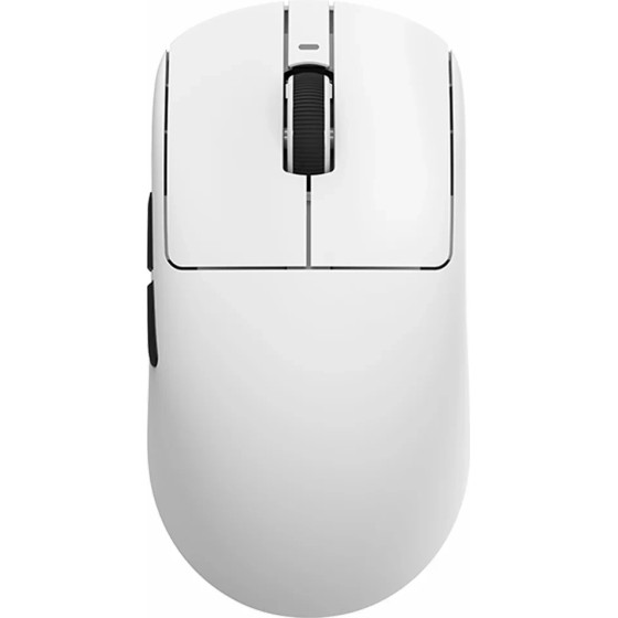 VXE Wireless Gaming Mouse Dragonfly R1 SE+ - Huano Blue Glow V2, White - (VXE-R1-SE-PLUS-W)
