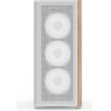 AeroCool Case ATX - D501A White, Addressable RGB, Wood - (D501A-G-WT-v2)