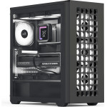 AeroCool Case ATX - D502A Black, Addressable RGB - (D502A-G-BK-v1)