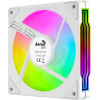 AeroCool Fan 120mm Phantom M-3R - Infinity Mirror ARGB, REVERSE - White - (ACF3-MR11227.21)