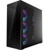 Arctic Case E-ATX - Xtender VG (Mirror Black) - PCIe Gen 4 riser included, 5 A-RGB Fans included - (ACPCC00019A)
