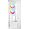 Arctic Case E-ATX - Xtender VG (White) - PCIe Gen 4 riser included, 5 A-RGB Fans included - (ACPCC00017A)